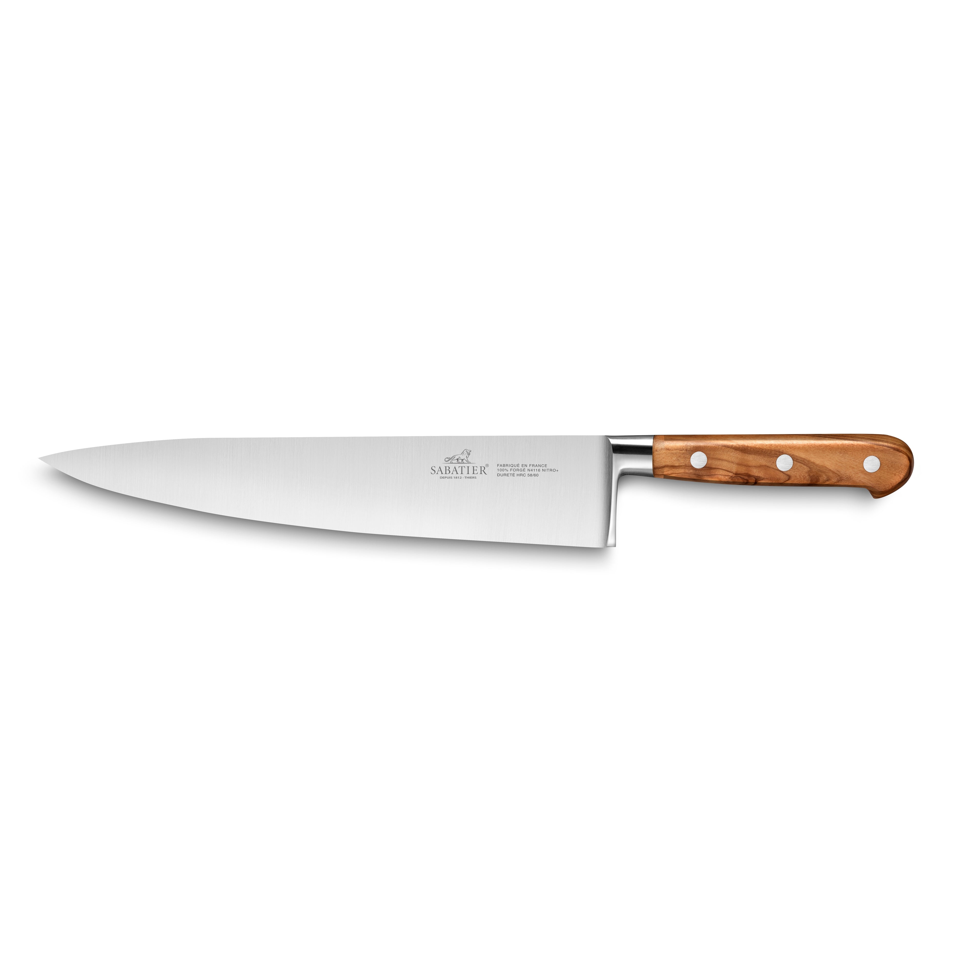 Lion Sabatier Chef's Knife 25cm - Provencao Olive Wood