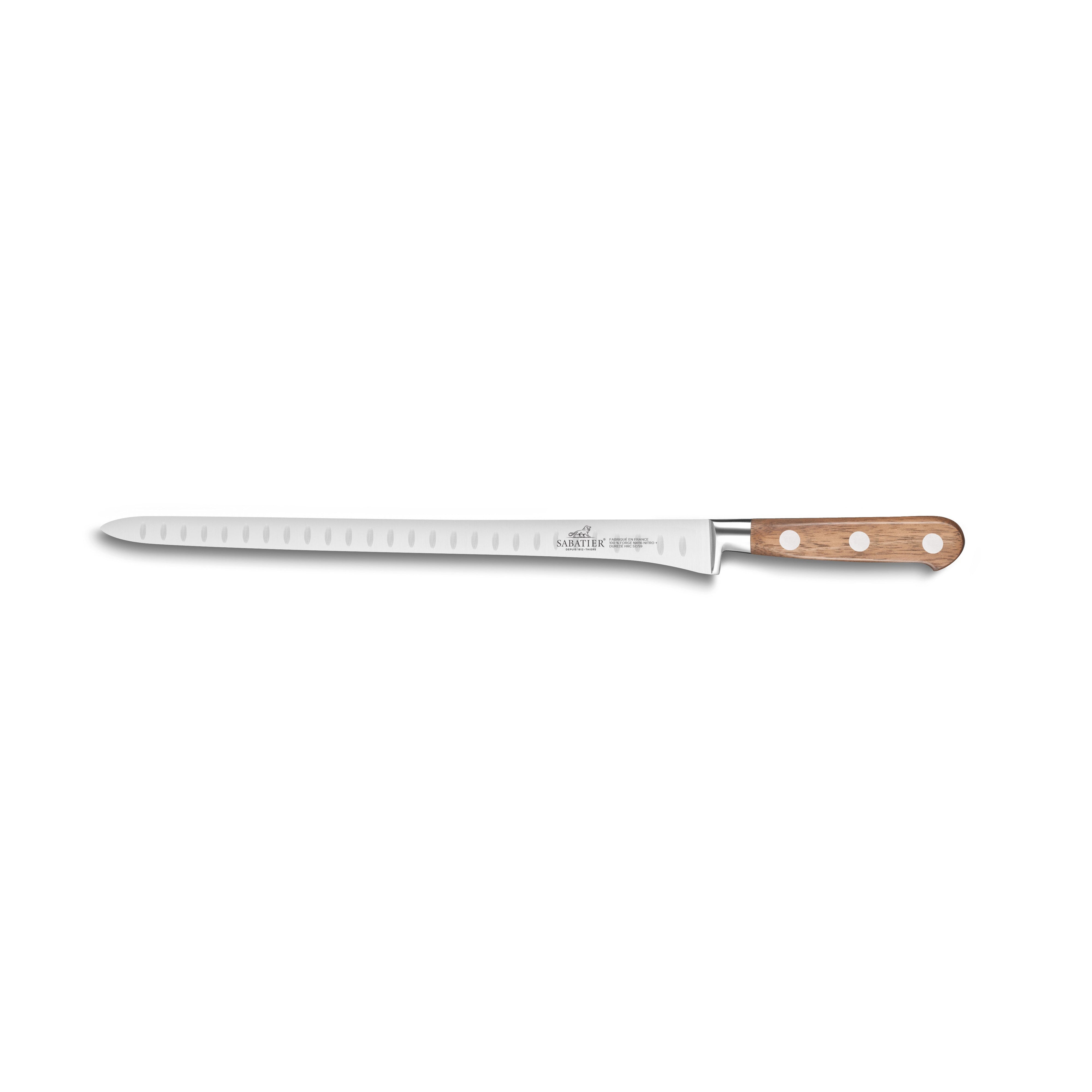 Lion Sabatier Salmon Knife 30cm - Provencao Olive Wood by Lion Sabatier